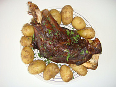 Лопатка косули без кости